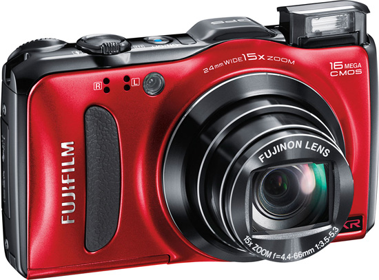 Fujifilm FinePix F600 EXR с GPS и системой поиска достопримечательностей