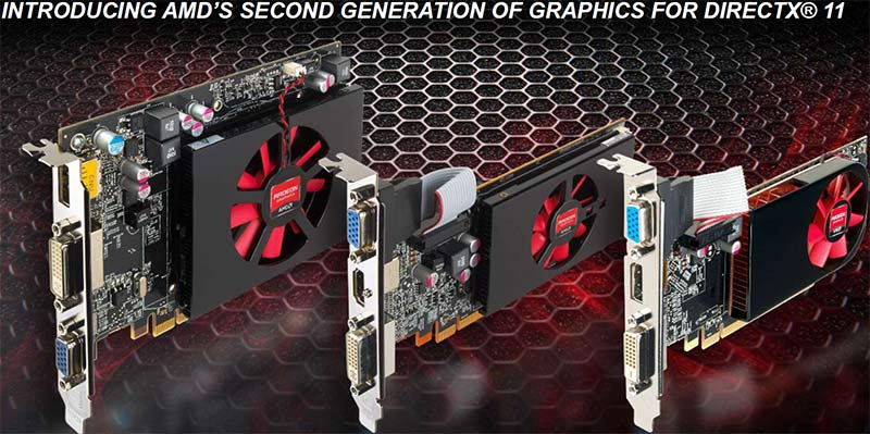 Midl сегмент представленный семейством AMD Radeon HD 6000
